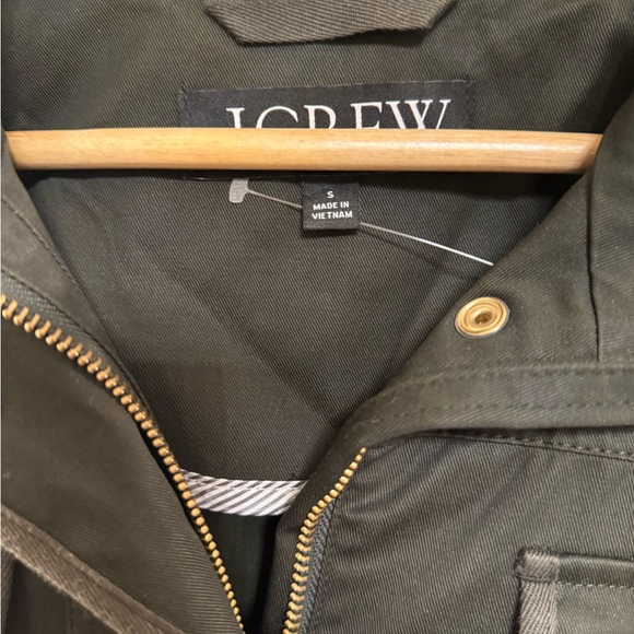 Classic J. Crew Olive Green Downtown Field Jacket - Picture 3 of 4